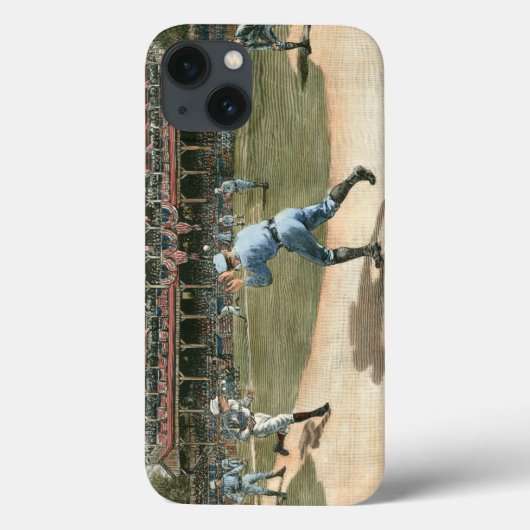 National League Baseball Game 1886 Case-Mate iPhone Case (Achterkant)