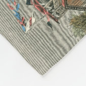 National League Baseball Game 1886 Fleece Deken (Hoek)