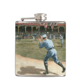 National League Baseball Game 1886 Heupfles (Voorkant)