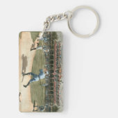 National League Baseball Game 1886 Sleutelhanger (achterkant)