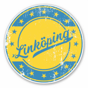 National - Linköping Sverige Sticker Suède