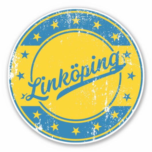 National - Linköping Sverige | Sticker Suède (Devant)