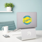 National - Linköping Sverige | Sticker Suède (Ordinateur portable sur le bureau)