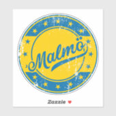 National - Malmö Sverige | Sticker Suède (Feuille)