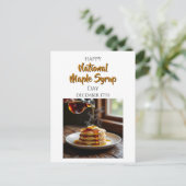 National Maple Syrup Day - December 17th Briefkaart (Staand voorkant)