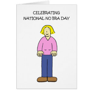 National No Bra Day 13 octobre