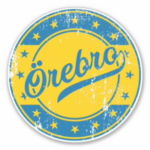 National - Örebro Sverige   Sticker Suède