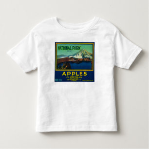 National Park Apple Crate LabelHood River, OF Kinder Shirts