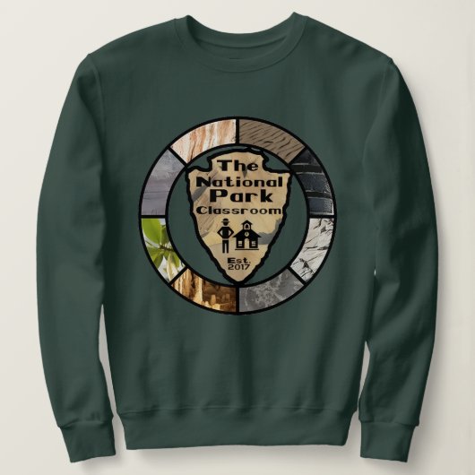 National Park Classroom Sweatshirt (Design voorkant)