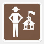 National Park Classroom Teacher-Ranger stickers (Devant)