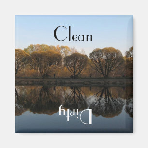 National Park Clean Dirty Dishwaser Magnet Magneet
