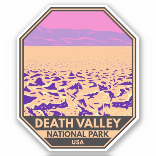 National Park Devil's Golfcursus Sticker (Voorkant)