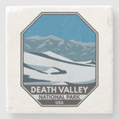 National Park Night Sky  Stenen Onderzetter (Voorkant)