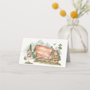 National Park Place Card Verjaardag of baby shower