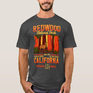 National Park T-shirt California Beer Redwood Nati