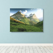 National Park VS, Montana, Glacier Canvas Afdruk (Insitu (Houten vloer))