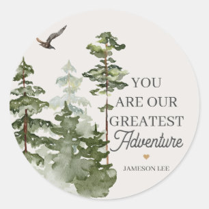 National Park Woodland Favoriet stickers