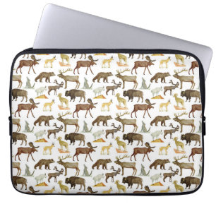 National Parks Wildlife 13-inch laptop Hoesje Laptop Sleeve