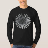 National Pi Day Circular Equation  Math T-shirt (Voorkant)