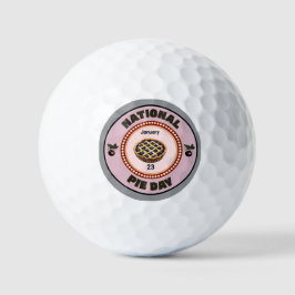 National Pie Day Cherry Pie Golfballen