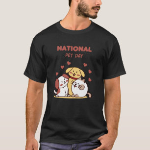 "National Pit Day T-Shirt – Leuk Hondenliefhebber