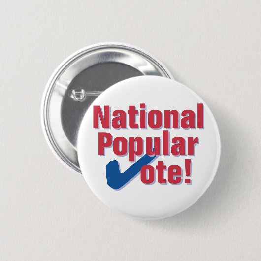 National Popular Vote Classic Logo Button (Voorkant /achterkant)
