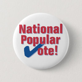 National Popular Vote Classic Logo Button