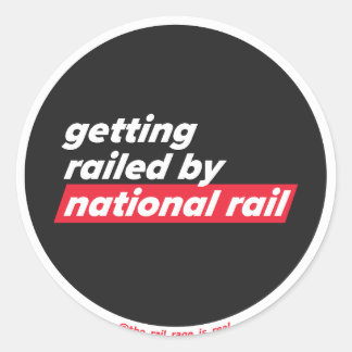 National Rail - sticker