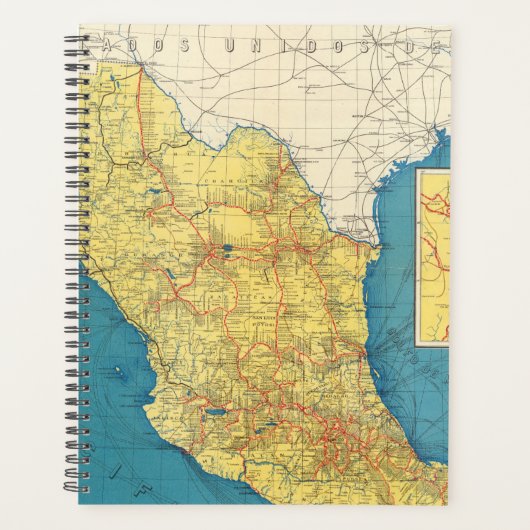National Railways of Mexico Map Planner (Voorkant)