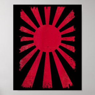 National Roots Imperial Japan Mannen Vrouwen Rijze Poster