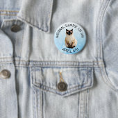 National Siamese Cat Day 6 april Button (In situ)