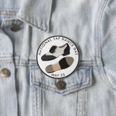 National Tap Dance Day Ronde Button 7,6 Cm (In situ)