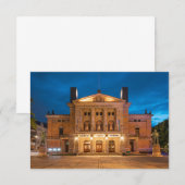 National Theater Oslo Kaart (Voorkant / Achterkant)