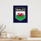 National - Wales Poster (Keuken)