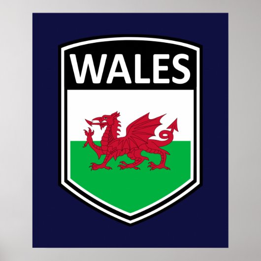 National - Wales Poster (Voorkant)