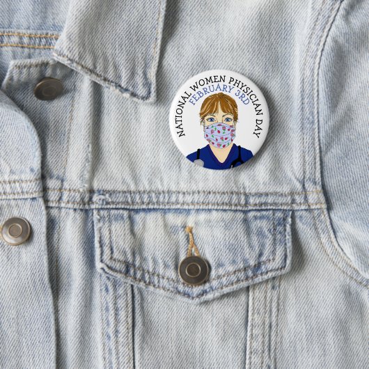 National Women Physician Day 3rd Button (In situ)