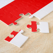 National World Flag Kroatië Legpuzzel (Zijkant)