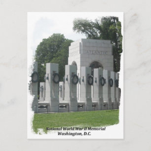 National World War II Memorial Briefkaart