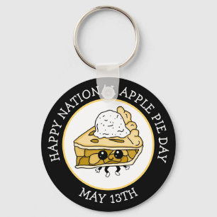 Nationale Apple Pie Day 13 mei Sleutelhanger