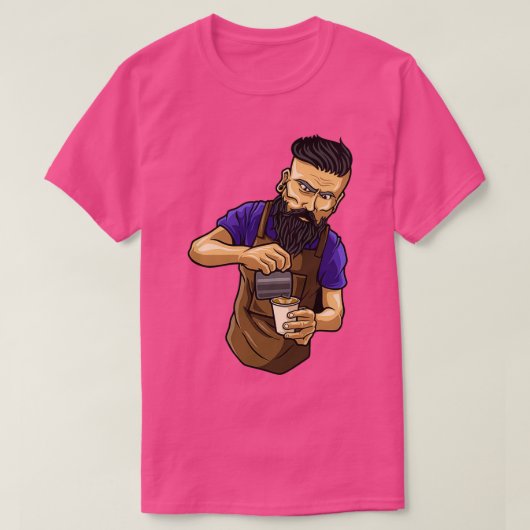 Nationale Barista Dag 10 T-shirt (Design voorkant)