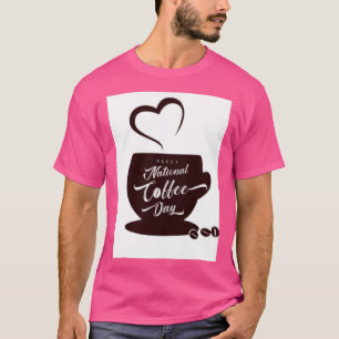 Nationale Barista Dag Happy Coffee Dag T-shirt