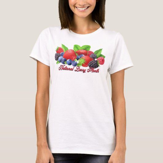 Nationale Berry-maand T-shirt (Voorkant)