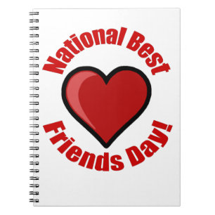 Nationale Beste Vriendag! Notitieboek