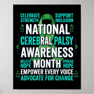 Nationale Bewustwordingsmaand hersenverlamming maa Poster