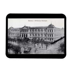 Nationale bibliotheek, Madrid, Spanje stijl Magneet