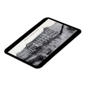 Nationale bibliotheek, Madrid, Spanje stijl Magneet (Linkerzijde)