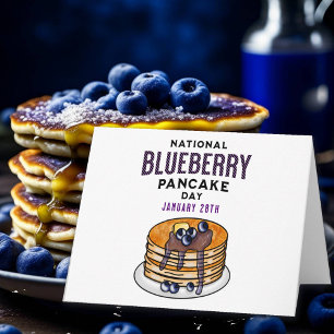 Nationale Blueberry Pannenkoekdag 28 januari Kaart