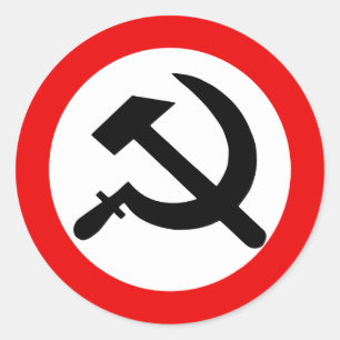 Nationale Bolsjewik-partij, Colombia Politiek Ronde Sticker