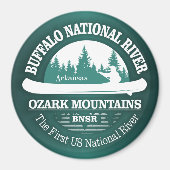 Nationale bufferrivier (kano) magneet (Voorkant)