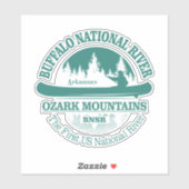 Nationale bufferrivier (kano) sticker (Vel)